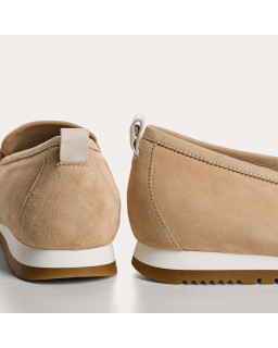 Mocassins Barbade en cuir velours | Reqins