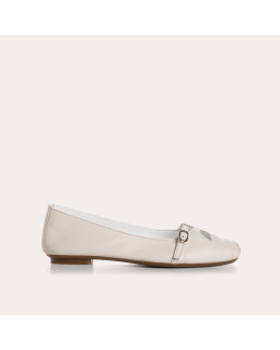 Ballerines Harmelle noir en cuir | Reqins