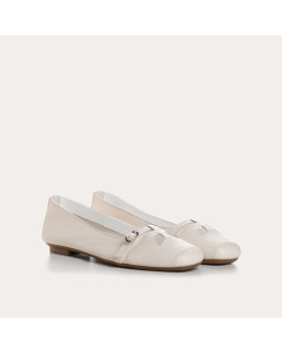 Ballerines Harmelle noir en cuir | Reqins