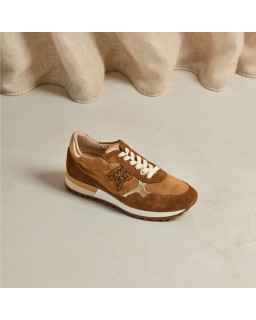 Mania sneakers made of suede and materials