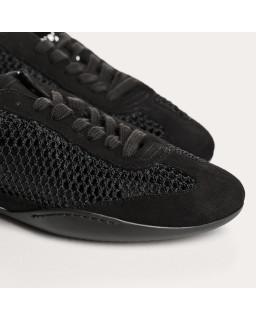 Swan mix mesh sneakers | Modern comfort | Reqins