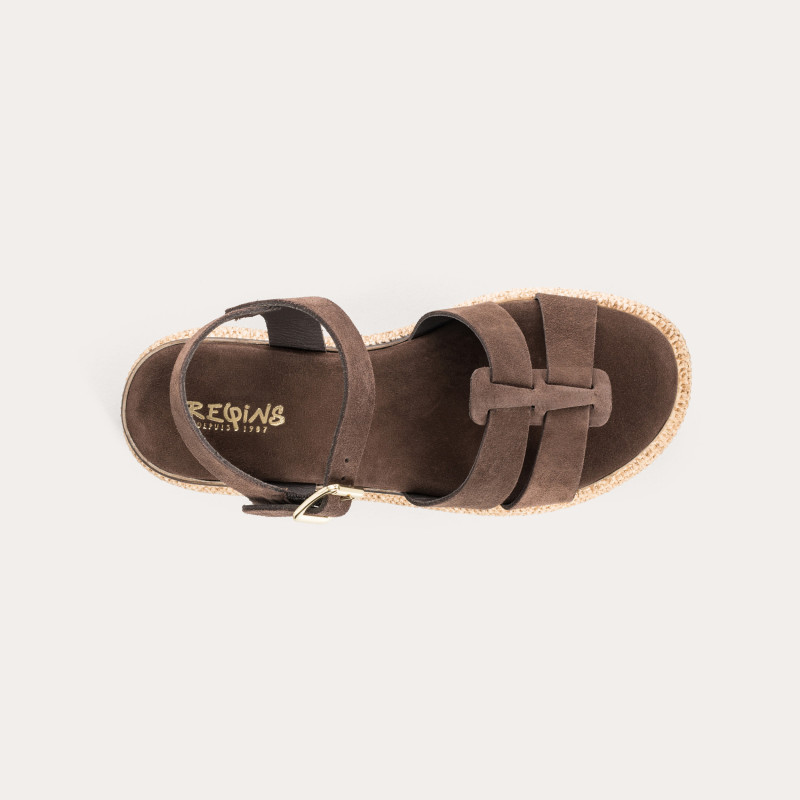 Yseult suede sandals | Reqins