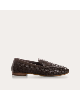 Kalou Leather Loafers with Leather Sole | Reqins