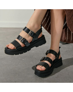 Sandales Logan en cuir - Confort & Style Bohème-Chic | Reqins