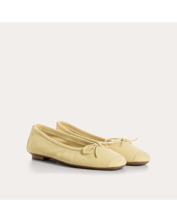 Harmony soft suede ballerinas