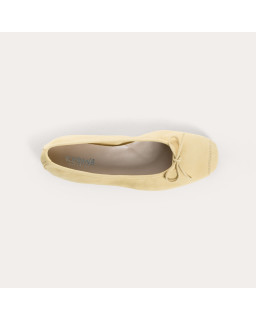 Harmony soft suede ballerinas
