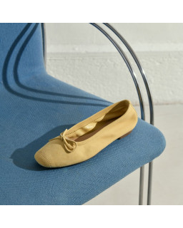 Ballerines Harmony en cuir velours souple | Reqins