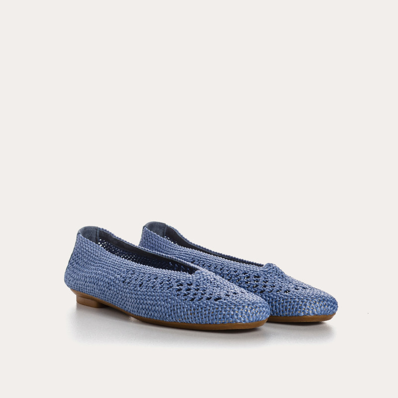 Hanaba braided crochet ballerinas