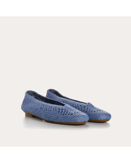 Hanaba Openwork Crochet Ballerinas | Reqins