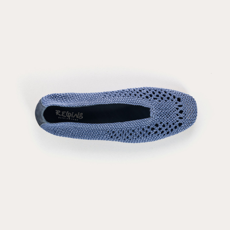 Hanaba Openwork Crochet Ballerinas | Reqins