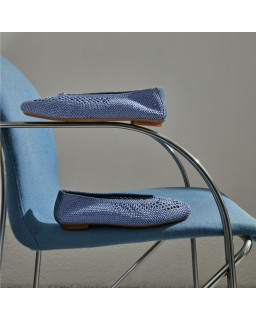 Hanaba Openwork Crochet Ballerinas | Reqins
