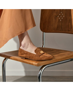 HYMNIA SUEDE LOAFERS