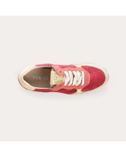 Mars sneakers in perforated suede mix