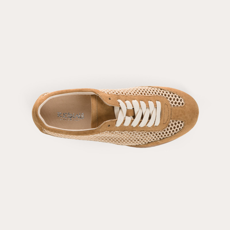 Swan mix mesh sneakers | Modern comfort | Reqins