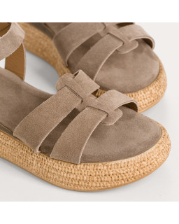 Yseult suede sandals | Reqins