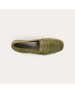 Mocassins Hema en cuir velours souple | Reqins