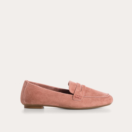 Mocassins Hema en cuir velours souple | Reqins