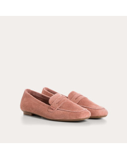 Mocassins Hema en cuir velours souple | Reqins