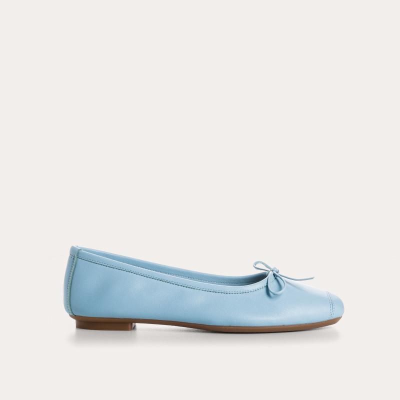 Ballerines Harmony en cuir lisse | Reqins