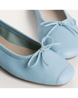 Ballerines Harmony en cuir lisse | Reqins