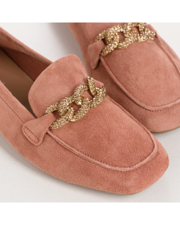 Loafers Holding in suede - Allure Preppy