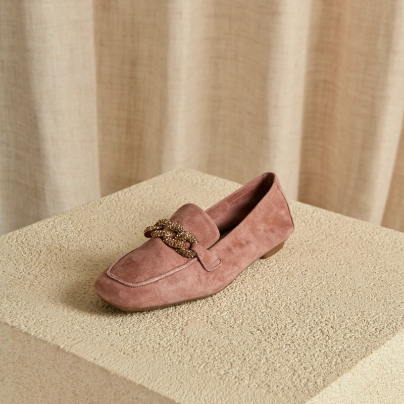 Loafers Holding in suede - Allure Preppy