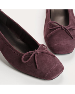 Kyriel suede heel balloons