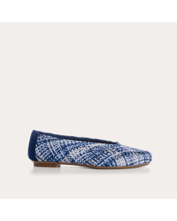 Hanaba braided crochet ballerinas