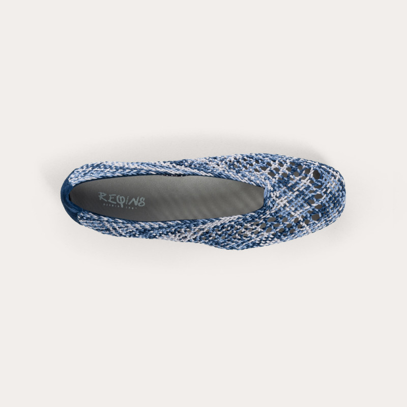 Hanaba Openwork Crochet Ballerinas | Reqins