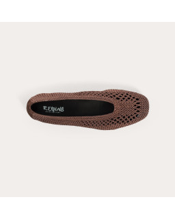 Hanaba braided crochet ballerinas