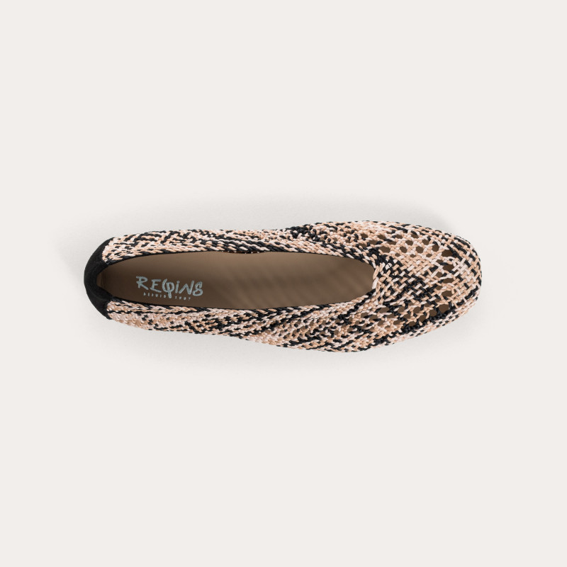 Ballerines Hanaba en crochet ajouré | Reqins
