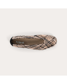 Hanaba Openwork Crochet Ballerinas | Reqins