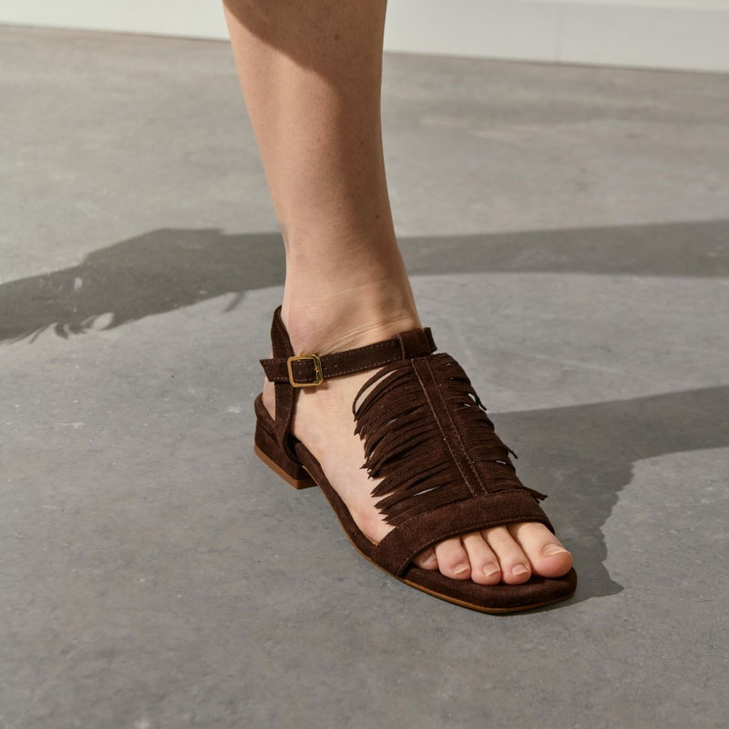 Cuba Suede Sandals - Bohemia - Refrigerator - Reqins