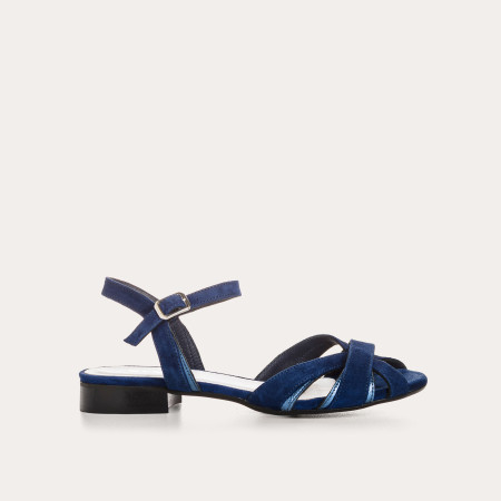 Sandales Palma en cuir velours éclat – Élégance & confort | Reqins