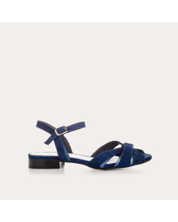 Sandales Palma en cuir velours éclat – Élégance & confort | Reqins