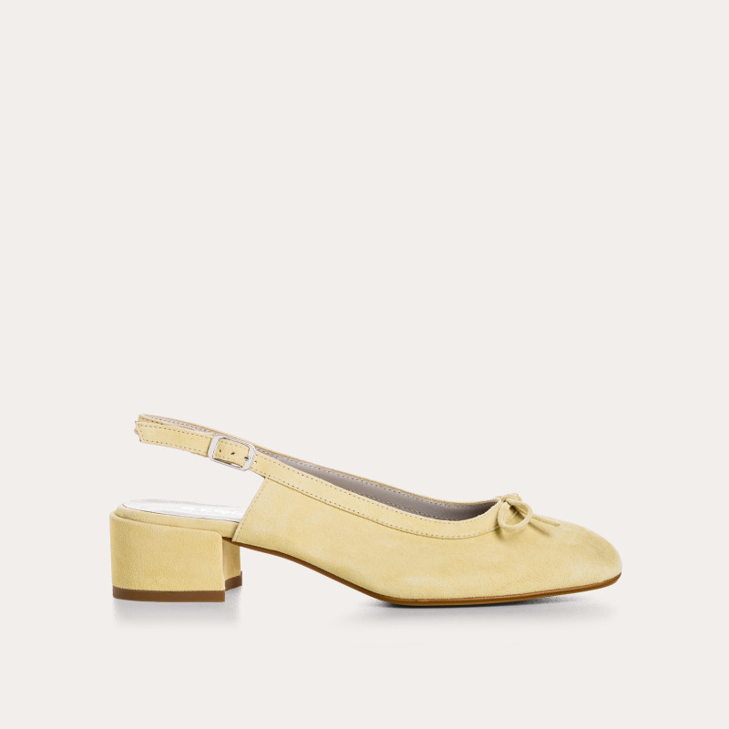 Ballerines Reese slingback velours | Reqins