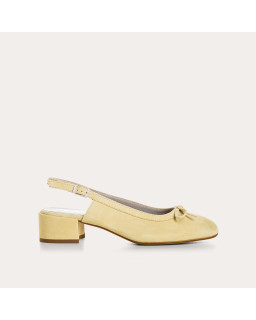 Ballerines Reese slingback velours | Reqins