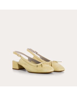 Ballerines Reese slingback velours | Reqins