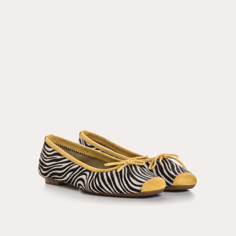 Ballerinas Women Printed Zebra - Model Harmony | Reqins