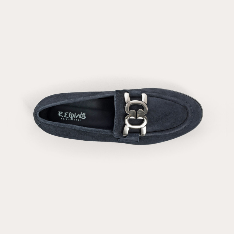 Mocassins Faro en cuir velours – Élégance & confort | Reqins