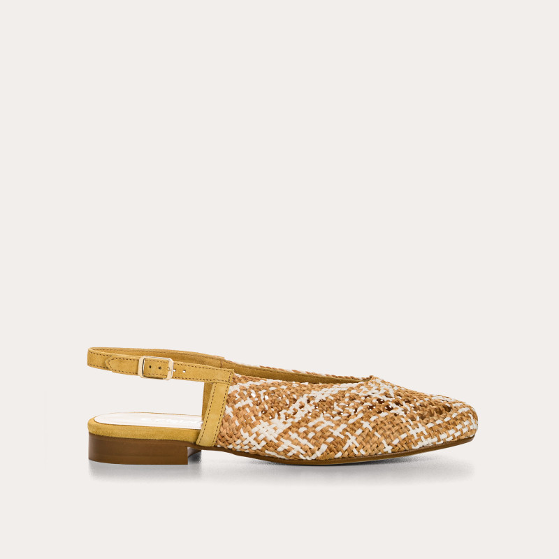 Ballerines slingback Cyrielle en crochet | Reqins