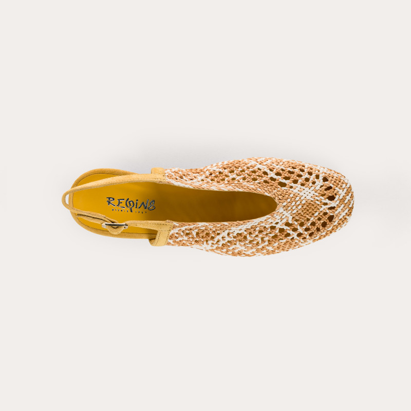 Ballerines slingback Cyrielle en crochet | Reqins