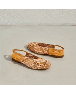 Ballerines slingback Cyrielle en crochet | Reqins