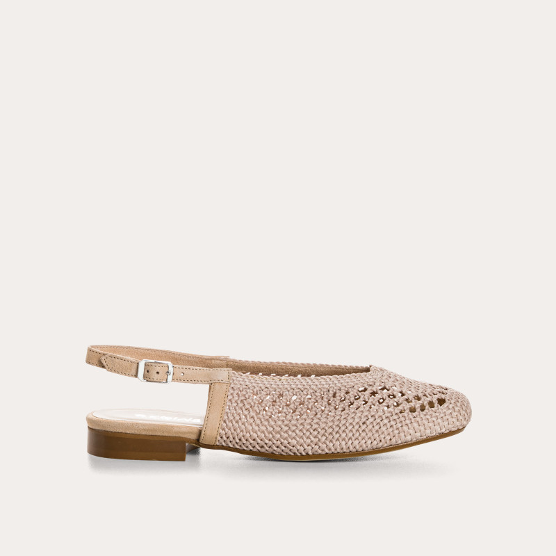 Ballerines slingback Cyrielle en crochet | Reqins