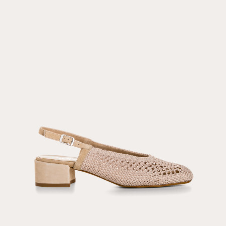 Ballerines slingbacks Ravel en crochet à talon | Reqins