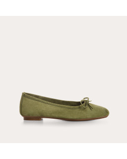 Harmony soft suede ballerinas