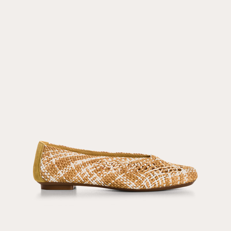 Hanaba Openwork Crochet Ballerinas | Reqins