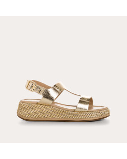 Witney Eclat Iridescent Leather Sandals | Reqins
