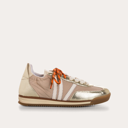 Enola Nylon & Metal Sneakers - Ultra-trend look