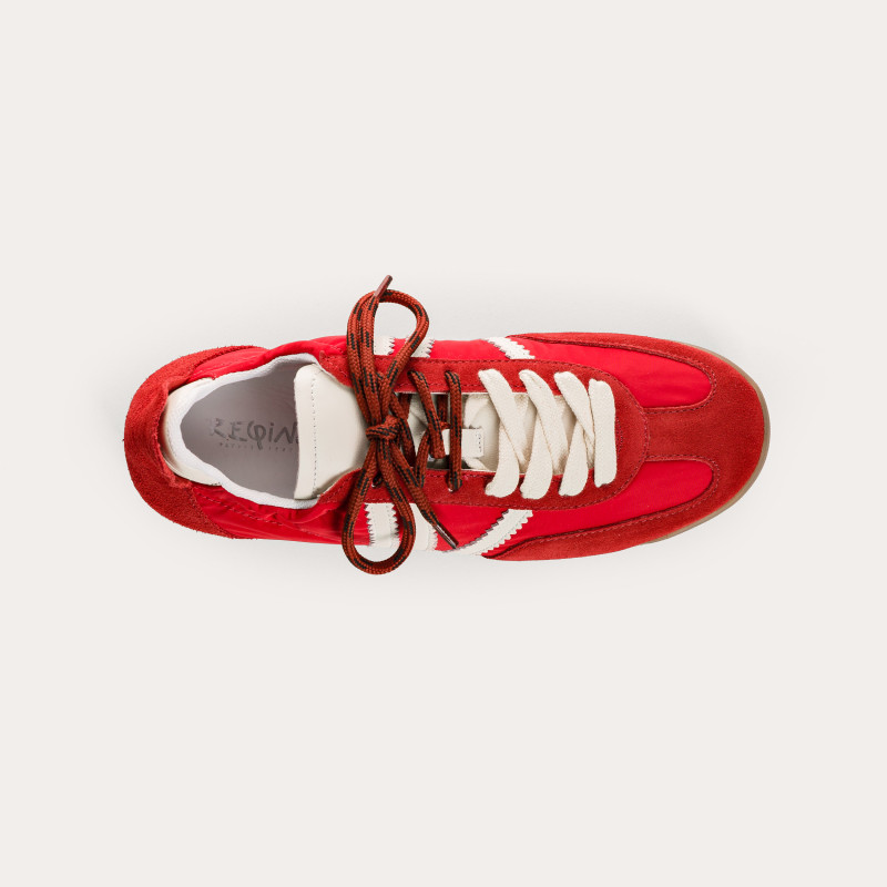 Enola Nylon sneakers & Suede - Lightness & Style